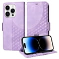 thumbnail image 4 of Funda GANGXUN para iPhone 14 Pro con diseño acolchado elegante, cuero PU, protección total y ajuste preciso, 4 of 5