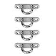 thumbnail image 4 of Ceiling Hook Plate, Oval Hammock Pad Eye Plate Light Weight Wall Mounting 304 Stainless Steel  For Gardens For Ropes Fixing, 4 of 8
