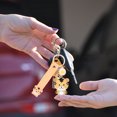 thumbnail image 2 of MasteelfCA Cartoon Tiger Shape Keychain Backpack Hanging Pendant Metal Cartoon Keyring Phone Keychain, 2 of 8
