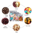 thumbnail image 4 of 16 Oz Foil Mylar Bag, Zip Lock Pouch Bags 7.75" x 11.75" x 4", 50 PCS Foil Stand-Up Pouches, 4 of 6