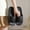 #12Black, variant on Unisex Cloud Slipper for Lightweight Memory Foam Casual Slide Anti-slip Trendy Sandals Soft-soled Shoe