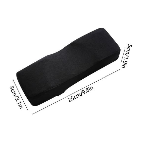 Black Black Foam Wheelchair Arm Pads Chair Cushion For Arm Rest Support Wheelchair Office Chair Gaming Chair