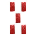 thumbnail image 3 of Enqiretly Rideau en Feuille Inodore Application Grand et Options Personnalisables pour Anniversaire Rouge 3*1m 5ensemble, 3 of 4