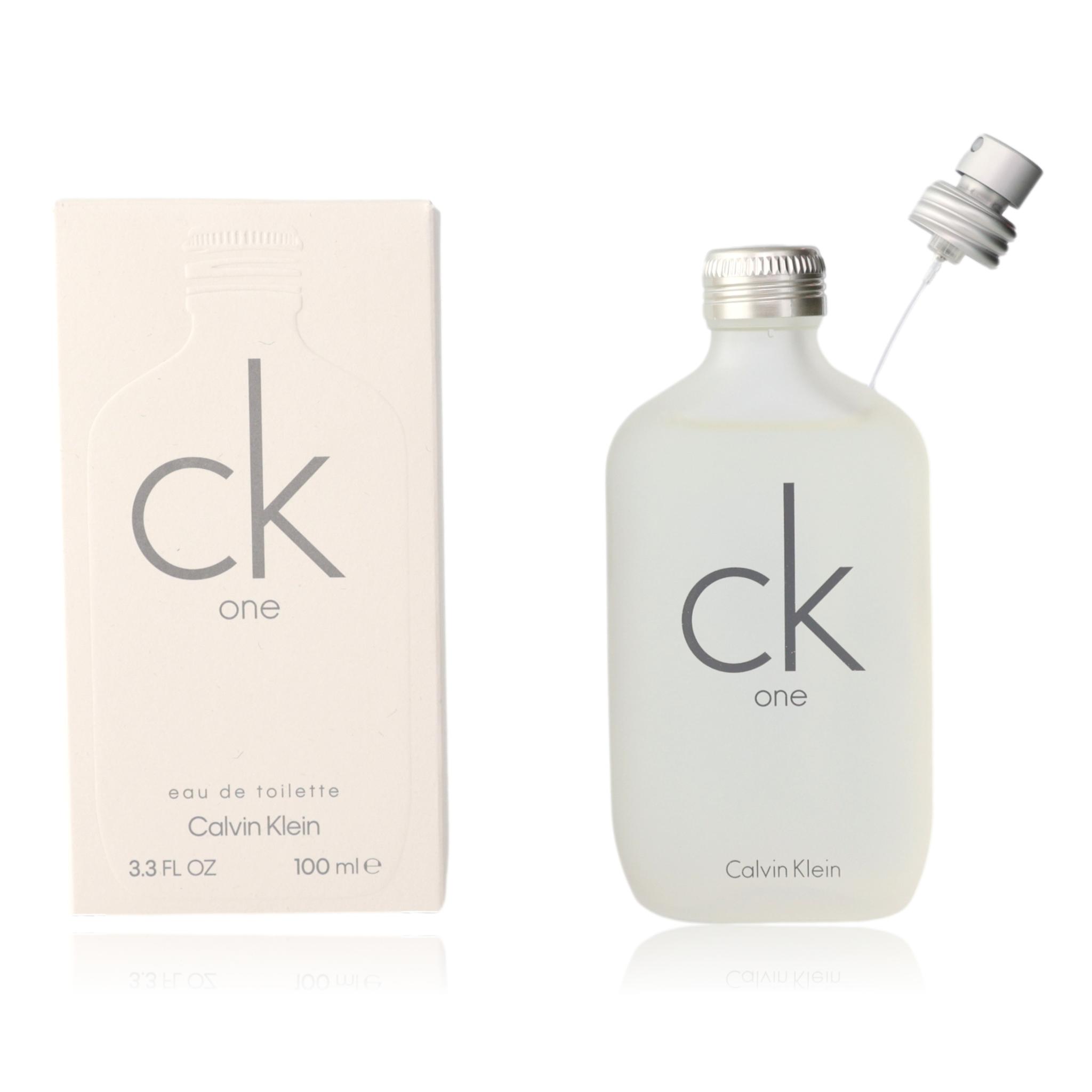 ck one By Calvin Klein Eau de Toilette Spray 3.4 oz (Pack of 2)