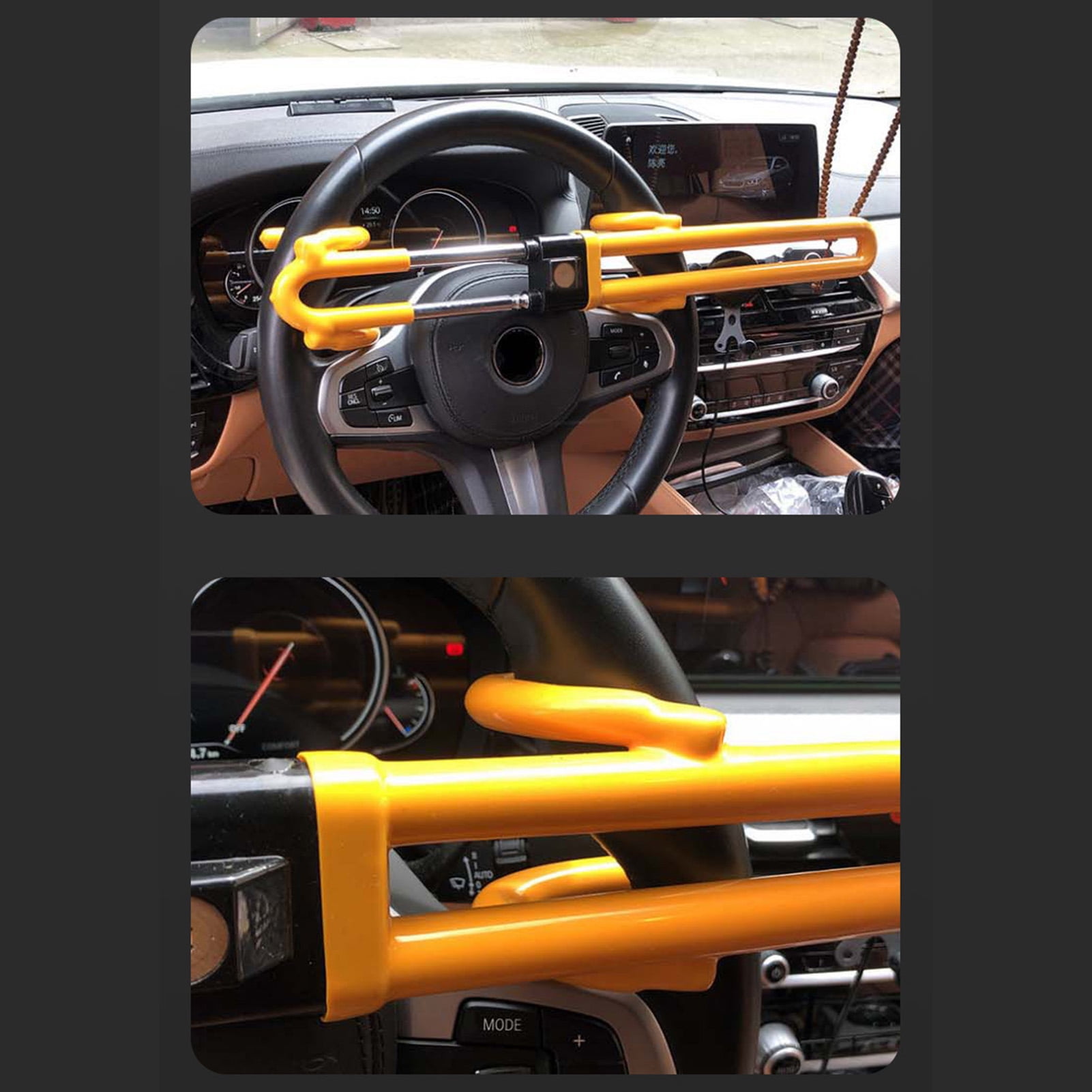 Steering wheel lock,Adjustable Suv Car Lock Cars -theft Wheel Lock Cars -theft Car Lock Adjustable Suv Lock Eryue Wheel Buzhi Huiop Dsfen