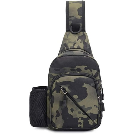 BraveHawk OUTDOORS Sling Chest Bag, 900D Nylon Oxford Portable Tactical ...