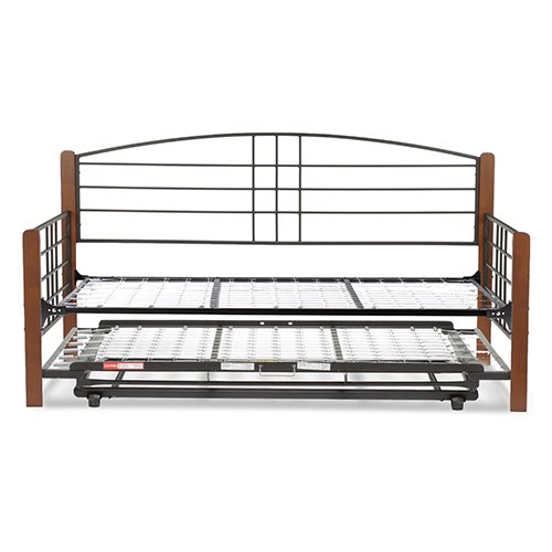 Dayton Complete Metal Daybed with Link Spring Support Frame and PopUp