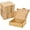 Brown-7x5x2-25P, variant on 7x5x2 Inches Shipping Boxes, Brown Corrugated Cardboard Literature Mailer for Small Business, Set of 25 Packaging Supplies
