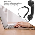 thumbnail image 3 of Retro Phone Handset, Phone Telephone Receiver, Multifunction Radiation Proof Handheld Cell Phone Receiver With 3.5mm Sound Plug For Mobile Phones Computers, 3 of 8