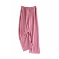 thumbnail image 2 of Lmnyox Wide Leg Pants for Toddler Kids Casual Loose Pull On Pants Plain Athletic Trousers with Pockets, 2 of 7