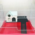 thumbnail image 4 of Hamster Platform Small Plastic Hamster Climbing Ladder Hamster Cage Accessory, 4 of 10