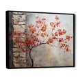 thumbnail image 2 of Designart "Blaze Of Red Maple III" Tree Maple Floater Framed Wall Decor, 2 of 5
