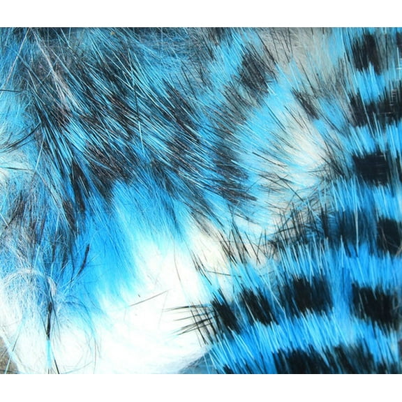 Hareline Magnum Tiger Barred Rabbit Strips