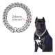 thumbnail image 5 of Cadena De Correa For Perro Con Incrustaciones De Diamantes, 5 of 7