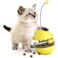 thumbnail image 1 of Juguete para gatos 4 en 1, juguete interactivo para gatos con bola doble y dispensador de comida, adecuado para juegos de entrenamiento y educación de gatos, 1 of 5