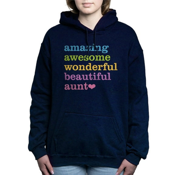CafePress - Amazing Aunt Sweatshirt - Pullover Hoodie, Classic & Comfortable Hooded Sweatshirt