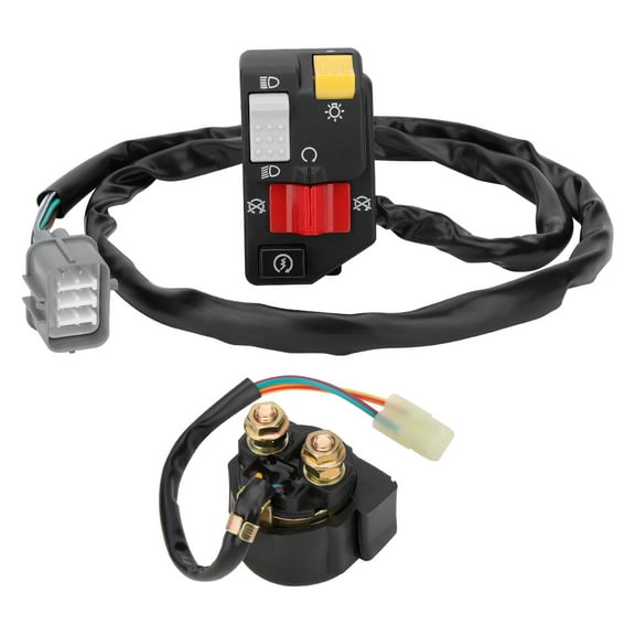 M MATI Handlebar Starter Relay Switch for Honda Rancher 350 TRX350TM TRX350FM 2000-2005 Manual Shift