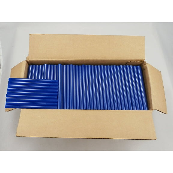 GlueSticksDirect Blue Colored Glue Sticks 5/16" X 4" 5 lbs