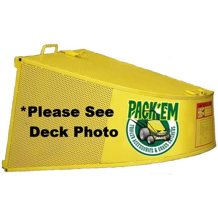 

JOHN DEERE 657 QUIK TRAK FIT WITH RB-JD BRACKET PK-EX4 STEEL GRASS CATCHER