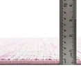 thumbnail image 3 of Jill Zarin Uptown Collection Area Rug - Fifth Avenue (3' 1" Round Pink/Ivory), 3 of 9