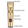 thumbnail image 3 of Hair Trimmers with Display, Adjustable Professional Hair Clippers, Grooming Kit for Barbers, Men, 3 of 5