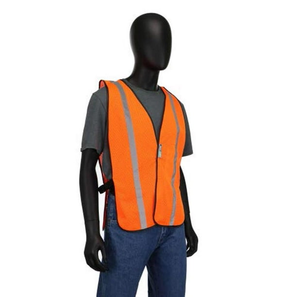 Chaleco de seguridad Safety Works reflectante de uso general naranja