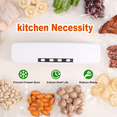 thumbnail image 4 of Vacuum Sealer Machine Vacuum Sealer for FoodStorage Hands-Free Automatic Dry/Moist Food Sealer External VacuumSystem(US), 4 of 6