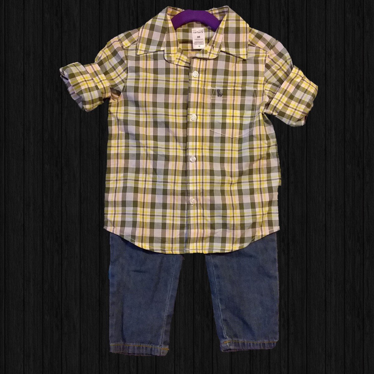 carter's two piece set