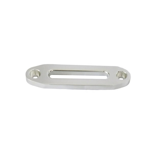 Guía de cuerda de cabrestante eléctrico de aluminio, guía Hawse resistente , apto para cuerda de protección todoterreno UTV ATV, cuerda de - 202 mm Yotijar Guía de cabrestante