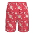 thumbnail image 6 of Kdxio Hello Summer Flamingo Pattern Mens Casual Shorts - Drawstring Summer Beach Sports Shorts for Men, 6 of 9