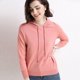 thumbnail image 3 of Suéter de otoño e invierno para mujer, novedad de 2024, jersey liso de manga larga con capucha, jerséis de punto holgados e informales de moda coreana para mujer, 3 of 5