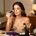 thumbnail image 5 of Cheap Makeup Brushes - Eyeshadow Brush Set, 20pcs Professional Cosmetic Brush Set, Soft Synthetic Fiber, Face Eyeshadow Eyebrow Lip, Chic Stylish Design, Ideal Gift, Beauty Tools, Full Face Makeup, 5 of 9