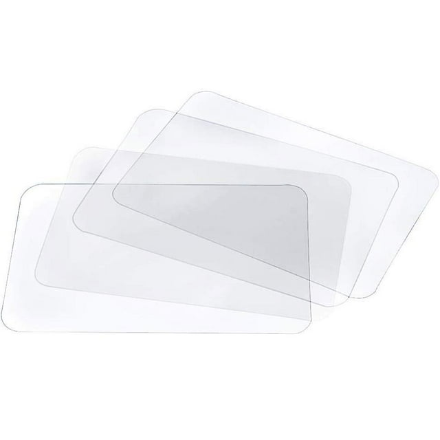 Mantel individual transparente Mantel individual lavable para mantel individual de cocina (8 piezas) Afortunado Sencillez