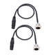 thumbnail image 2 of Cable De Paso XLR Premium, Montaje En Panel Macho A Conector Hembra Cable XLR Tipo D De 3 Pines Para Caja De Escenario, Panel De Conexión, Caja De Piso, Sin Soldadura Para, 2 of 7