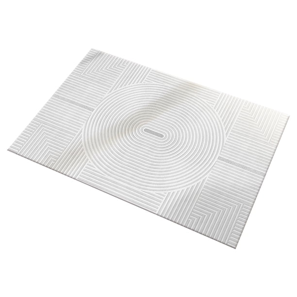 Alfombra de Suelo de Barro de Diatoma de la Puerta Delantera, Alfombra de Puerta Del Baño, Fregadero Del Baño, Alfombra de Pie Absorbente Y Antideslizante para Baño Antideslizante