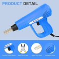 thumbnail image 4 of 70W Portable Handheld Plastics Welding Machine Panel Crack Repairs Kit Thermal Cutting Hot Stapler Plastics Hole Repairing Tool Set with 4 Boxs Staple, 4 of 7
