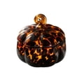 thumbnail image 3 of Glass Pumpkin Scented Candle With Lid Fall Aromatherapy Soy Leopard Amber Jar Halloween Thanksgiving Home Decor B, 3 of 3