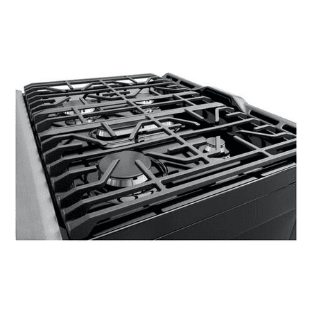 Frigidaire - Gallery 5.6 Cu. Ft. Freestanding Gas Convection Range with Self-Cleaning and Air Fry - Stainless steel