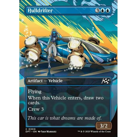 MtG Aetherdrift Common Hulldrifter (Revved Up) #300