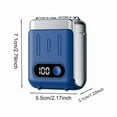 thumbnail image 3 of EGNMCR Lame Mini Rasoir Portable Mini pour Hommes Voyage Maison Rechargeable Rasage Électrique Rasage, 3 of 4