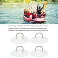 thumbnail image 4 of 4PCS D  Patch PVC Round Shape Stainless Steel D  Pad For Inflatable Boats, Paddle Boards, Rubber Dinghies, 4 of 8