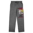 thumbnail image 7 of Wonder Woman Classic Comic Art Men's Heather Gray Sleep Pants-Large, 7 of 7