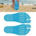 thumbnail image 4 of 1 par de pegatinas adhesivas antideslizantes, impermeables y resistentes al calor para pies, para exteriores, playa y verano., 4 of 12