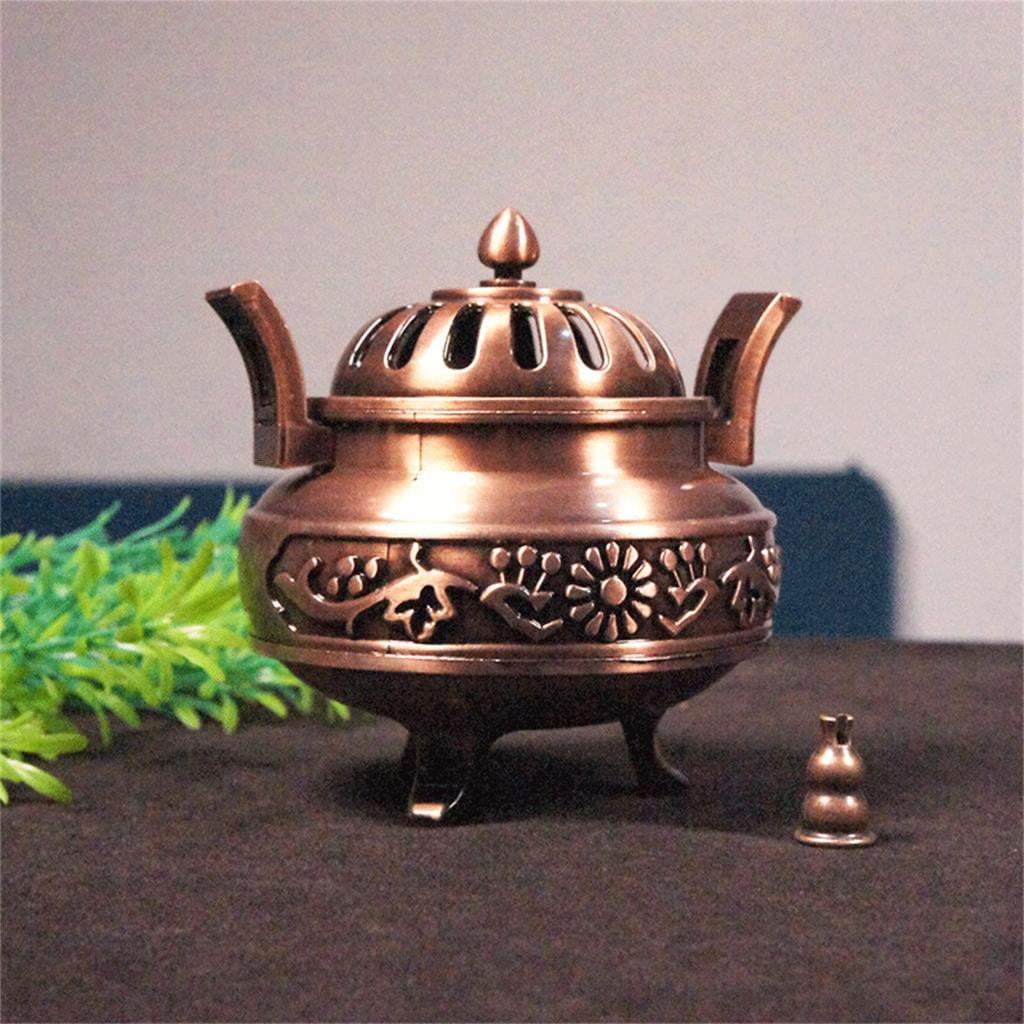 Giaone Incenses Burners Holder Ashes Catchers Coils Incenses Burners,Metal Censers