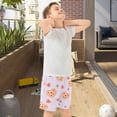 thumbnail image 5 of Love Biscuit Flower Pattern Athletic Shorts Breathable with Comfort Fit Drawstring Casual Sweatshorts Medium, 5 of 9