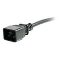 thumbnail image 4 of C2G 3ft 14WG 250 Volt Power Cord (IEC320 C20 to IEC320 C13) - power cable - 3 ft, 4 of 4