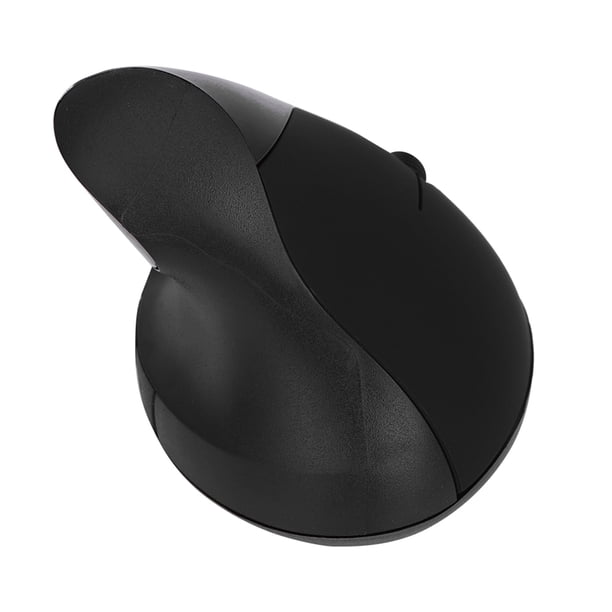 Ratón vertical con cable USB de 1600 DPI, diseño ergonómico, reposamuñecas, para juegos, para PC, portátil, color negro