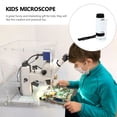 thumbnail image 2 of Juguetes para exteriores para niños en edad preescolar, microscopio, juego educativo para niños pequeños, 2 of 6
