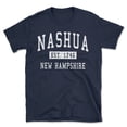 thumbnail image 1 of Nashua New Hampshire Classic Established Men's Cotton T-Shirt, 1 of 1