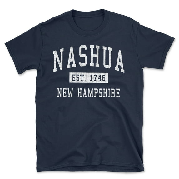 Nashua New Hampshire Classic Established Men's Cotton T-Shirt